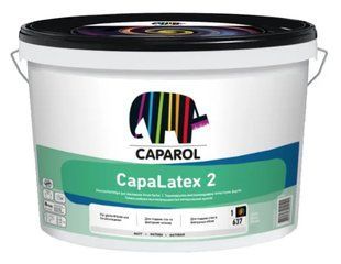 Фарба інтер&rsquo;єрна латексна глибокоматова Caparol CapaLatex 2 Біла 10 л LM-F-0546 &mdash; фото товару LEMBAR