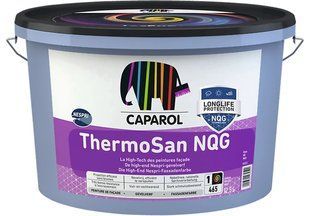 Фарба фасадна силіконова матова Caparol ThermoSan NQG Біла 12.5 л LM-F-0549 &mdash; фото товару LEMBAR