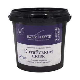 Штукатурка декоративна ІРКОМ Китайський шовк срібний Сріблястий 1 л LM-D-0021 &mdash; фото товару LEMBAR