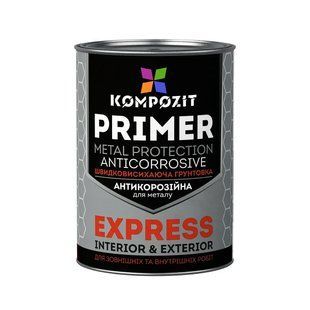 Ґрунт антикорозійний Kompozit Express Світло-сірий 25 кг LM-G-0008 &mdash; фото товару LEMBAR