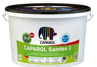 Фарба інтер&rsquo;єрна латексна глибокоматова Caparol Samtex 2 E.L.F. Plus Біла 2.5 л LM-F-0533 &mdash; фото товару LEMBAR